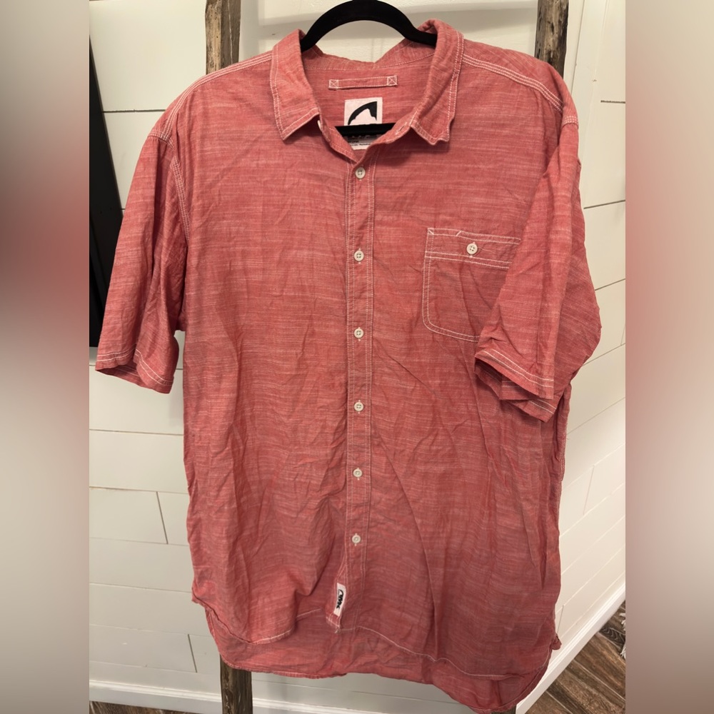 Mountain Khakis Linen Short Sleeve Button Up